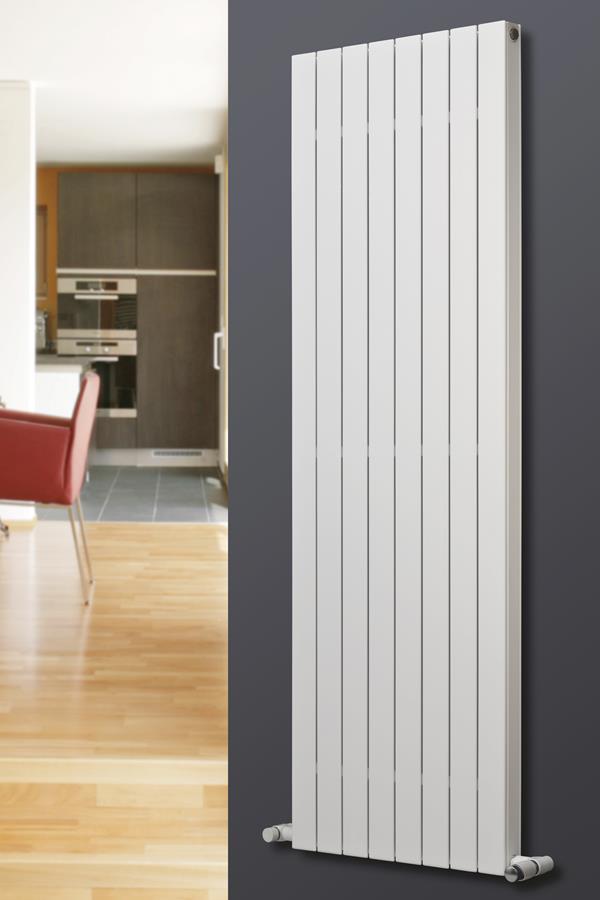 Eucotherm Mars Deluxe Duo Vertical Radiator 1800 H X 445 W In White 