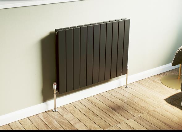Eucotherm Mars 600 Vertical Radiator Single 600 H X 1420 W In Anthracite 