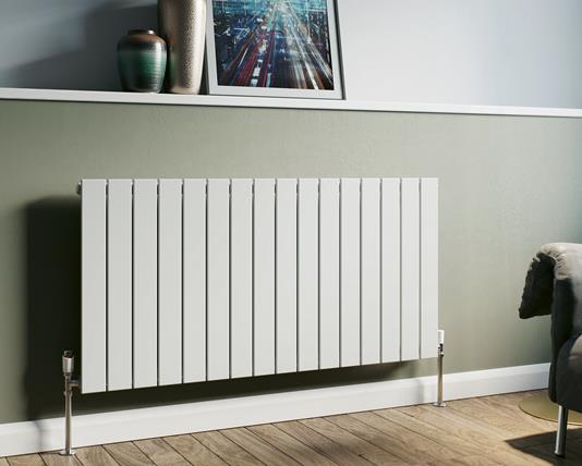 Eucotherm Mars Duplex 600 Vertical Radiator 600 H X 1420 W In White 