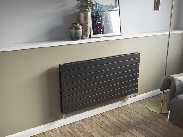 Eucotherm Mars Duo Horizontal Radiator 445 H X 1500 W In Anthracite