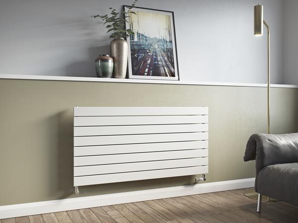 Eucotherm Mars Duo Horizontal Radiator 595 H X 900 W In White