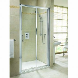 Twyford Bathrooms - 1400mm Geo6 Sliding Door