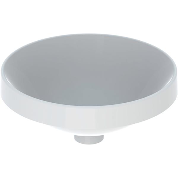 Geberit VariForm Round 400mm No Tap Hole Countertop Basin With No Overflow