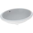 Geberit Variform Oval 500 x 400mm No Tap Hole Undercounter Basin With Overflow