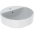 Geberit Variform Round 450mm 1 Tap Hole Lay On Basin With Overflow