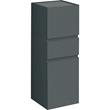 Geberit Renova Plan Lava Matt Medium 2 Door Cabinet With 1 Drawer