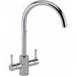 Reginox - Genesis Tap with White Handles