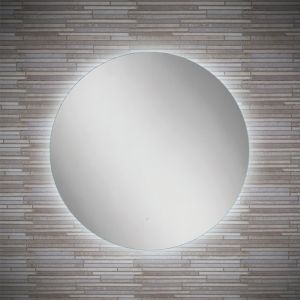 HiB Theme 80 LED Ambient Steam-Free Round Bathroom Mirror