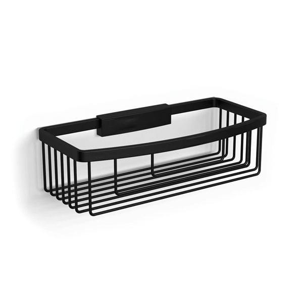 HIB Shower Basket (Black) - Traditional