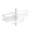 HIB Shower Basket Clip on Riser Rail - Modern