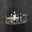 HIB Corner Shower Basket (Chrome) - Traditional