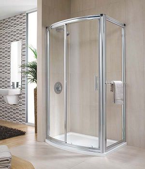 Twyford Bathrooms - 1200mm Bow Hydr8 Sliding Door