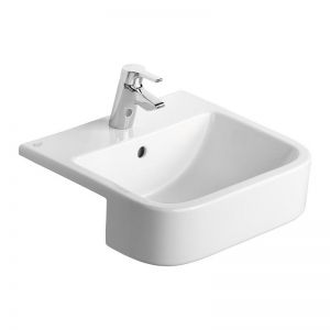 Ideal Standard - E310201 Create Square 500mm Semi-Countertop Basin 1TH