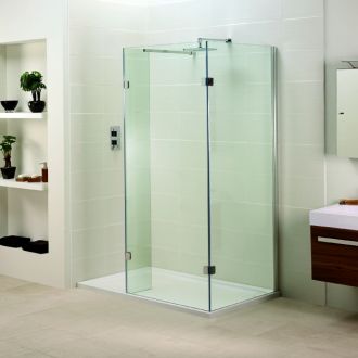 Aquadart 10mm Glass Walk In 1500 x 800 With Tray