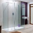 Lakes Bathrooms Coastline Collection Rhodes Walk-In Shower 850mm