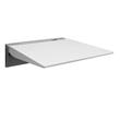 Lakes Series 500 SD Foldaway Shower Seat 400mm - Chrome/White