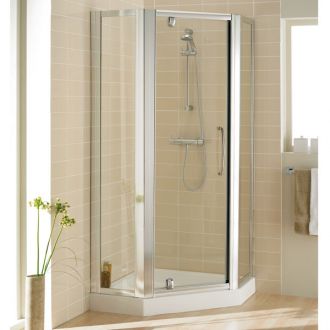 Lakes Pentagon Shower Enclosure (Including Semi Frameless Door)