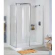 Shower Walk In Enclosure with Side Panel by  Lakes Bathrooms