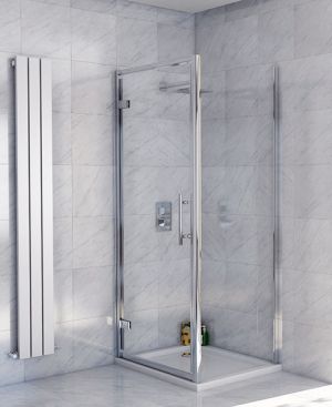 Lanza 8 - 900mm Hinge Door Shower Enclosure