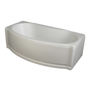 Trojancast Bath Bow Fronted - Lucina 1800 x 900 x 700