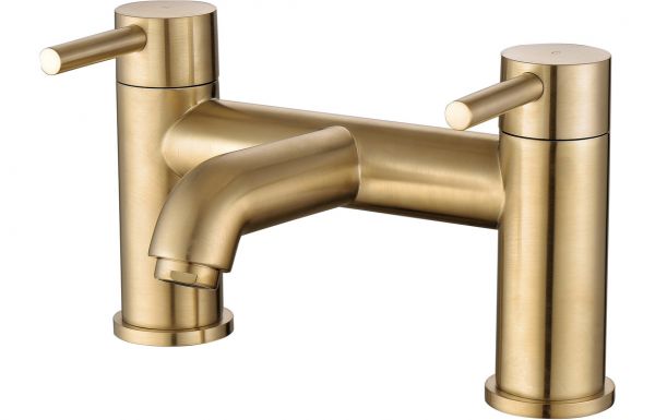 Pontias Bath Filler - Brushed Brass