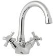 Basin Tap Mono - Milan with Swivel Spout and Pop-up Waste