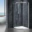 Manhattan 8 - 800mm Single Door Quadrant Shower Enclosure