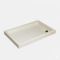Aquacast 1200 x 760 105mm Deep Resin Shower Tray - Soft Cream