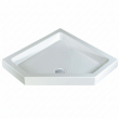 Pentagon Resin 105mm Deep Shower Tray 1000 x 1000