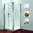 900mm Coram Premier Frameless Swing Shower Door