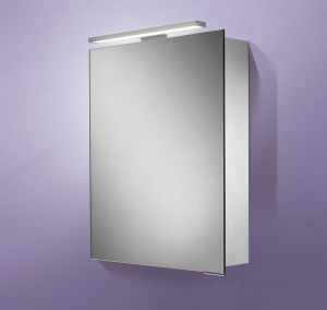 HiB Proton LED Mirrored Illuminated Bathroom Cabinet