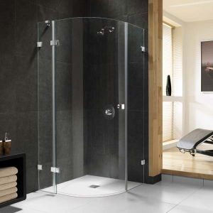 Ellbee Profile Design Single Curve 900mm Shower Enclosure