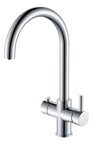 Reginox - Attenzi 4 In 1 Boiling Water Tap - Inc Tap Tank & Filter 