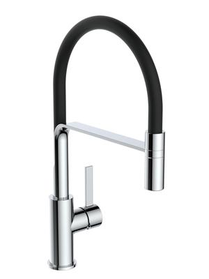 Reginox - Aurora Chef Tap with Black Silicone Spout