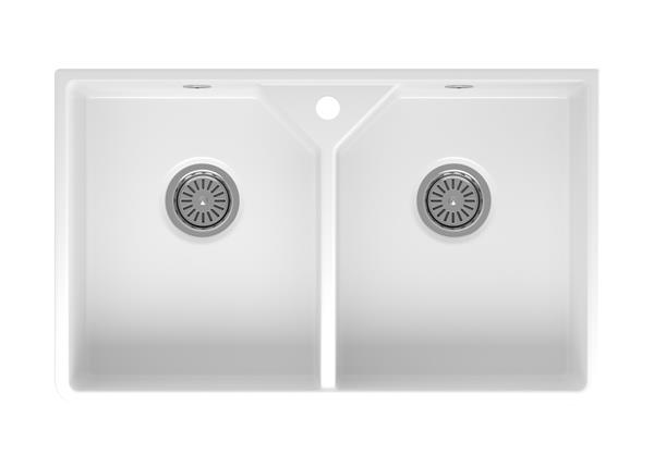 Reginox, Dublin II  DB Ceramic Sink in White