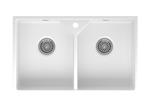Reginox, Dublin II  DB Ceramic Sink in White