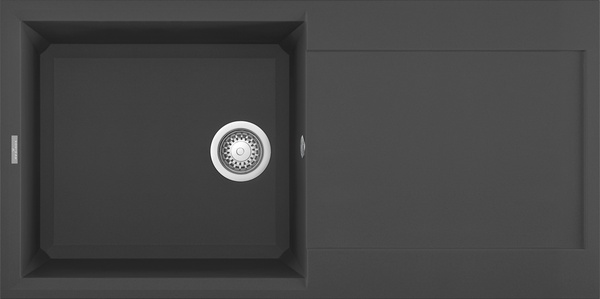Reginox, Easy Single Bowl Sink in Black Spek