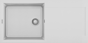 Reginox, Easy Single Bowl Sink in White
