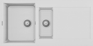 Reginox, Easy 1.5 Bowl Sink in White