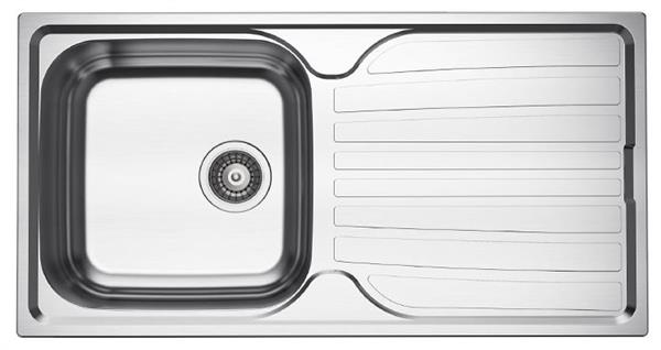 Reginox, Monaco 10  R37966 Single Bowl Sink with Drainer (Sleeved)