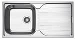 Reginox, Monaco 10  R37966 Single Bowl Sink with Drainer (Sleeved)