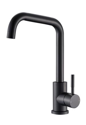 Reginox - Nera Matt Black Single Lever Mixer Tap Mixer