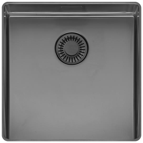 Reginox, New York 40x40 L Slim Gunmetal II OKG Comfort Sink