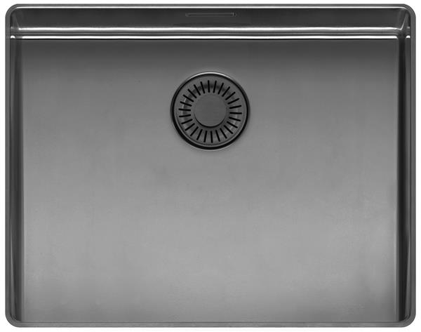 Reginox, New York 50x40 L Slim Gunmetal II OKG Comfort Sink