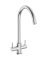Reginox - Genesis Chrome Swan Neck Tap Dual Lever Tap