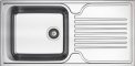 Reginox, Senator 10  Single Bowl Sink with Drainer (Sleeved)