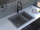 Reginox, Toulon 1.5 GS 1.5 Granite Sink, no Drainer, in Grey Silvery