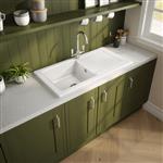 Reginox, 1.0 Ceramic Sink in White