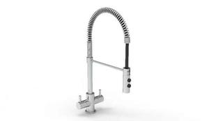 Reginox - Titania Dual Lever Chef Mixer Tap In Chrome