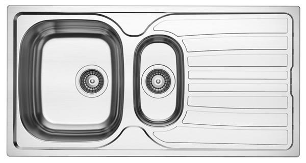 Reginox, Monaco 15  R37973 S/S 1.5 Bowl with Drainer (Sleeved)